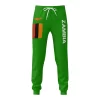 Mens Sweatpants Zambia Flag Pants with Pockets Joggers Soccer Football Multifunction Sports Sweat With Drawstring