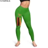 Zambia Coat Of Arms Love Country Leggings 3D Print Women Yoga Girl Stretch GYM Slim High Waist Legging Summer Sports-1
