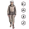 Outdoor Hiking Anti-mosquito and Insect Repellent Clothing Breathable Visual Lightweight Mesh Clothing Protective Suit
