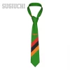 Zambia Flag Emblem Men Women Neck Ties Casual Plaid Tie Suits Slim Wedding Party Business Necktie Gravatas